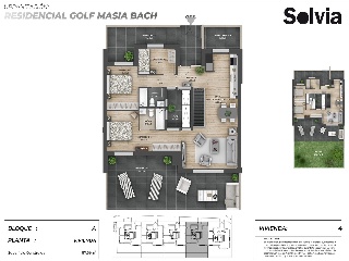 Chalets pareados - Ur Residencial Golf Maria Bach 100