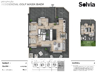 Chalets pareados - Ur Residencial Golf Maria Bach 102