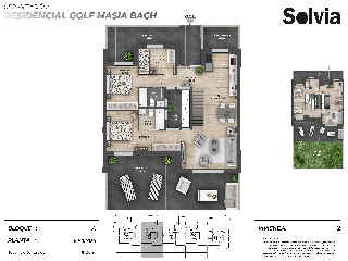 Chalets pareados - Ur Residencial Golf Maria Bach 132