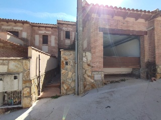 Viviendas adosadas en construcción en C/ Huertas 20