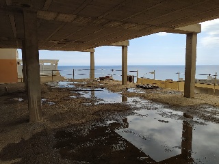 Obra en construcción en C/ Piamonte 3