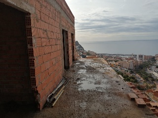 Obra en construcción en C/ Piamonte 8