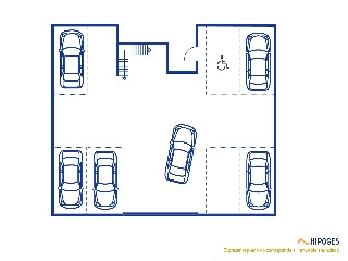 Inmueble en venta en Plasencia de 23  m²