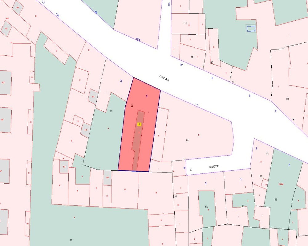 Solar en  C/ San Cristóbal, Écija (Sevilla)