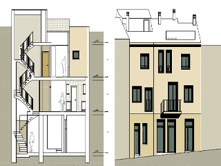 Edificio en construcción en C/ Reverend Doctor Antoni Vila, Santpedor (Barcelona) 6
