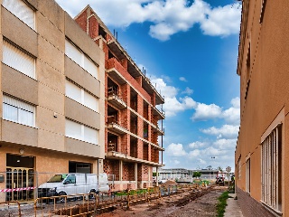 Edificio en construcción en C/ de Madrid 7
