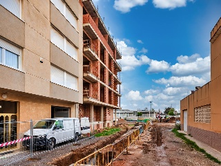 Edificio en construcción en C/ de Madrid 8