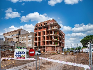 Edificio en construcción en C/ de Madrid 11