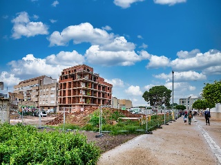 Edificio en construcción en C/ de Madrid 14