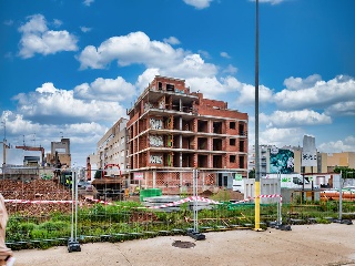 Edificio en construcción en C/ de Madrid 15