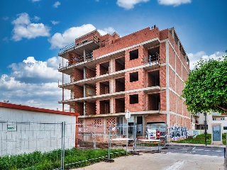 Edificio en construcción en C/ de Madrid 18