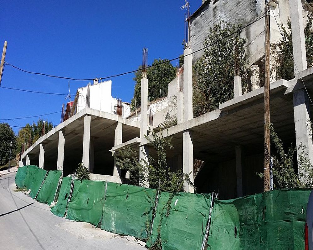 Conjunto de viviendas en contrucción en Calicasas - Granada -