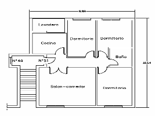 Calle Vicente Aleixandre 51  Escalera 3 Planta 1 Puerta 11 2