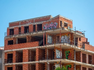 Edificio en construcción en C/ de Madrid 21