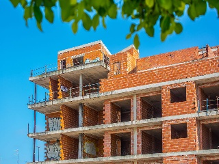 Edificio en construcción en C/ de Madrid 26