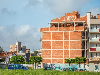 Edificio en construcción en C/ de Madrid 30