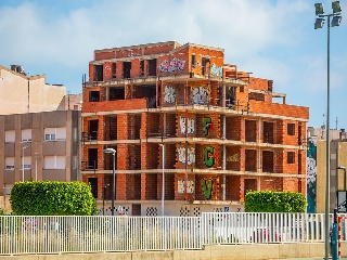 Edificio en construcción en C/ de Madrid 35