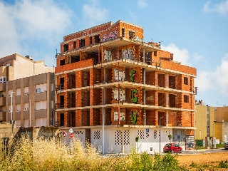 Edificio en construcción en C/ de Madrid 39