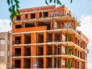 Edificio en construcción en C/ de Madrid 40