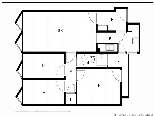 Vivienda en Av Meridiana  22
