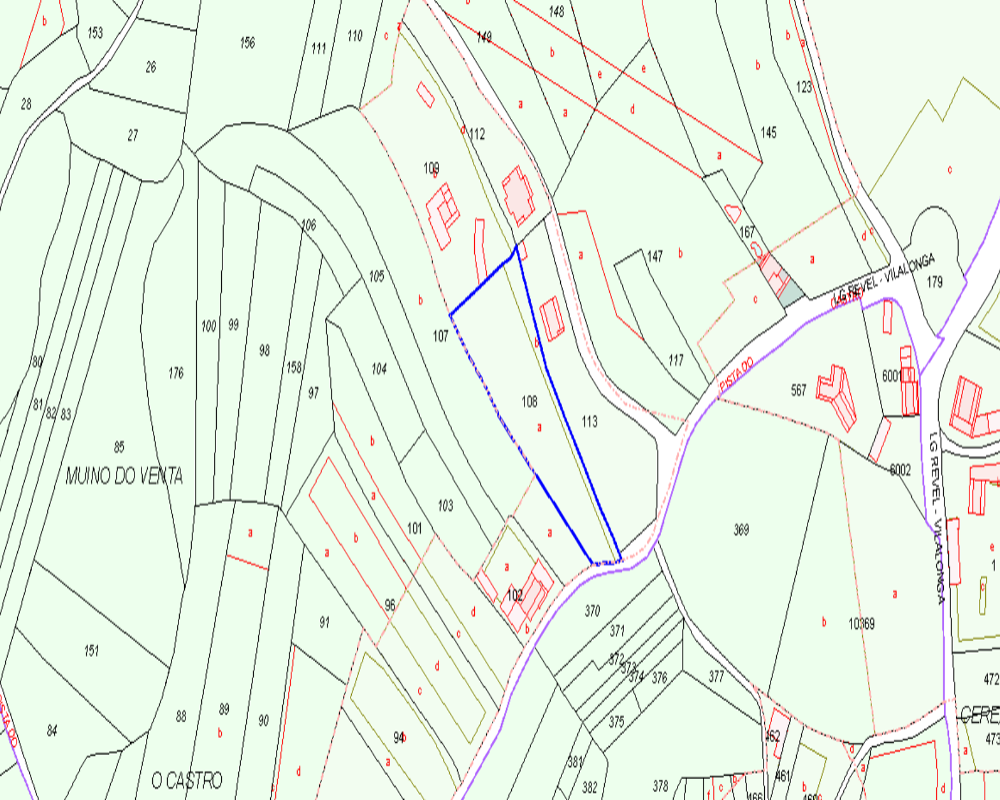 CASTRO . Polígono 26 Parcela