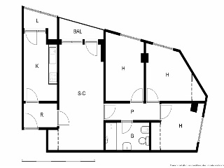 Vivienda en Pz Embajadores 29