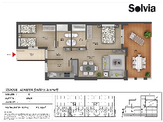 Piso en venta en Terque de 100  m²