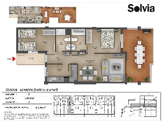 Piso en venta en Terque de 99  m²