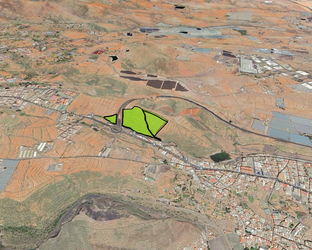 Suelo urbanizable en C/ Susno Cuesta Caballero, Ingenio (Las Palmas)
