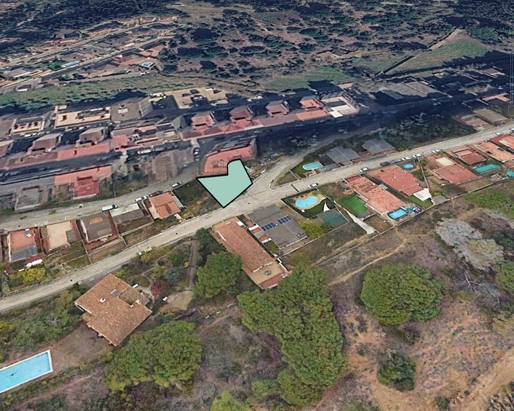 Suelo urbano consolidado en C/ Bellavista, Arenys de Munt (Barcelona)