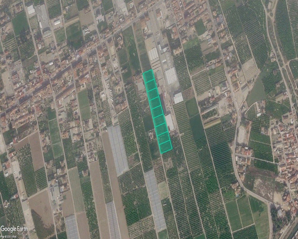 Suelo urbano no consolidado en El Raal