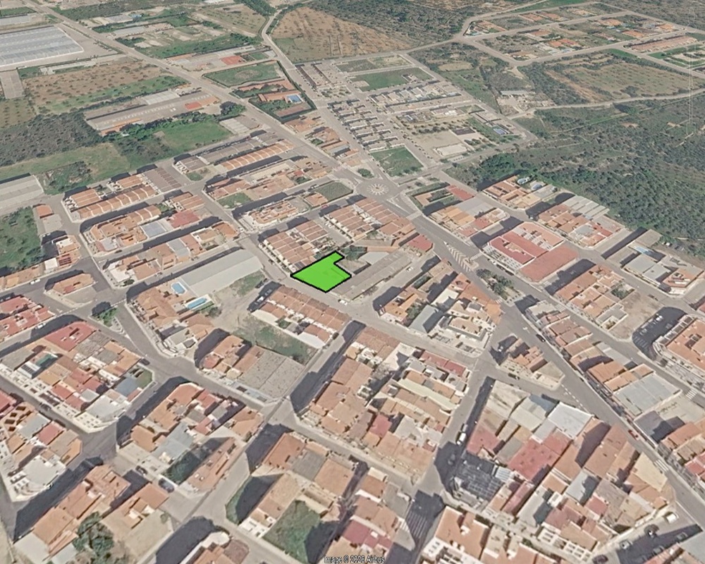 Suelo urbano consolidado en La Sénia (Tarragona)