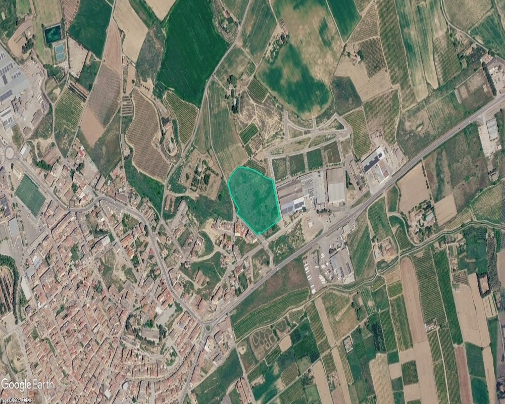 Suelo urbanizable sectorizado en Alcarràs (Lleida)