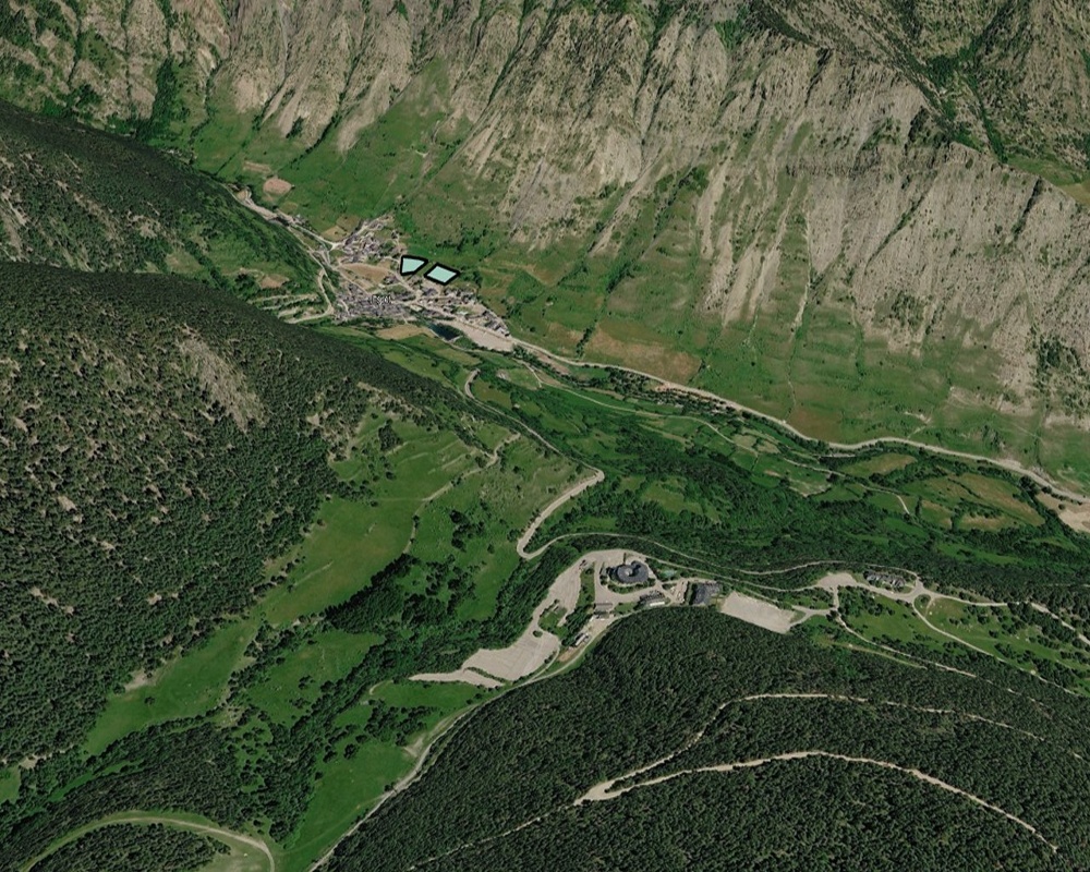 Suelo urbanizable sectorizado en Espot (Lleida)