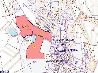 Suelo urbanizable sectorizado en Benavent de Sagrià - Lleida - 48