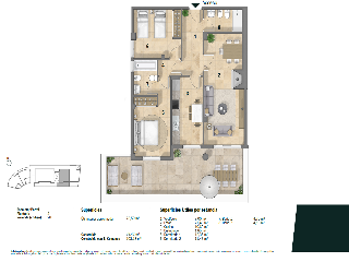 Piso en venta en Fiñana de 103  m²