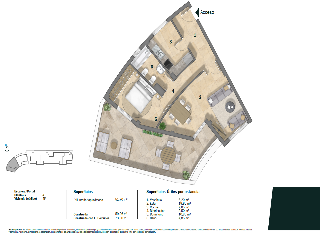 Piso en venta en Fiñana de 73  m²